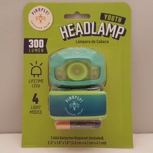 Youth Headlamp by Firefly! Outdoor Gear 300 Lumen w/ 4 Light Modes